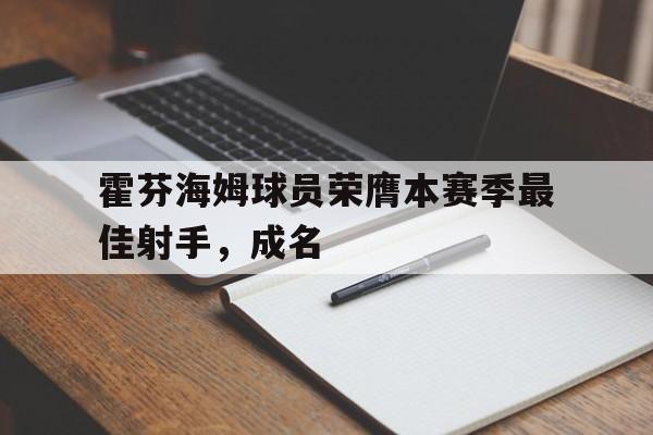 包含霍芬海姆球员荣膺本赛季最佳射手，成名的词条